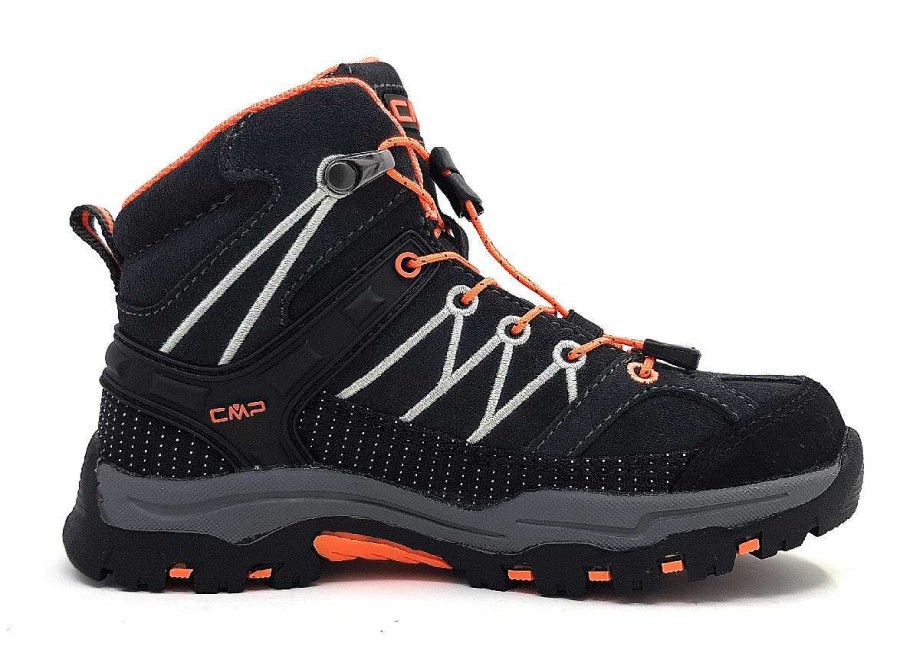 CMP Cmp Ki. Trekking Rig. Waterpr 3Q12944 Grau 47Ug Grey/ Orange