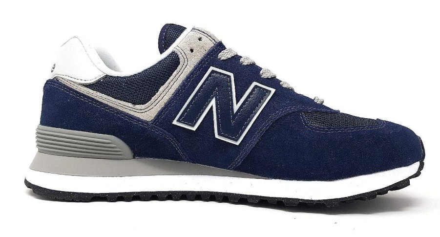 New Balance New Balance Ml574Evnd Blau Navy/White