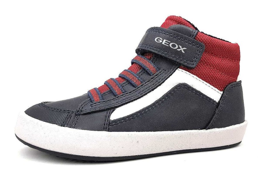 Geox Geox Gisli Boy J265Ca-054Fu/C4244 Grau C4244 Navy/ Red