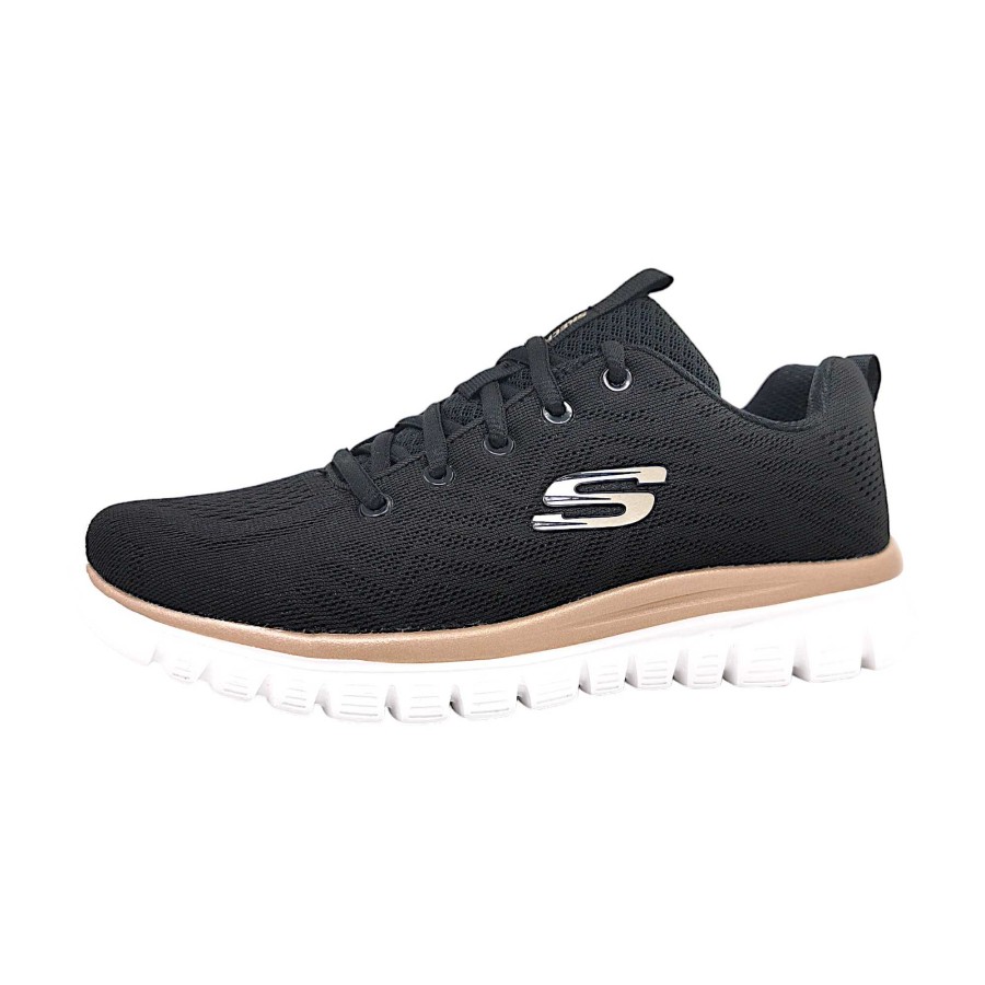 Skechers Skechers Get Connected 12615 Bkgd Schwarz Bkgd