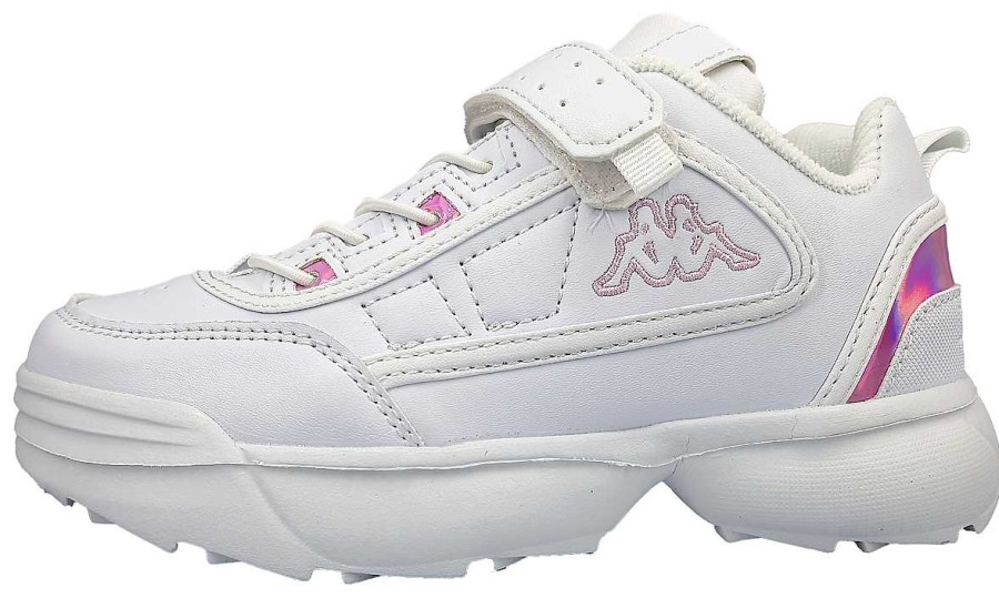 Kappa Kappa Rave Gc K 260782Cgk Weis 1022 White/Pink