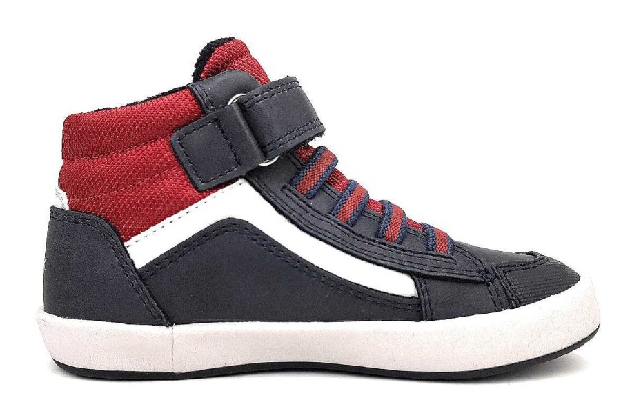 Geox Geox Gisli Boy J265Ca-054Fu/C4244 Grau C4244 Navy/ Red