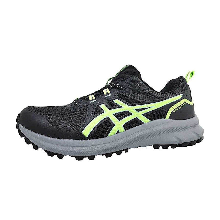 Asics Asics Trail Scout 3 1011B700-003 Schwarz 003 Black/Illum. Green