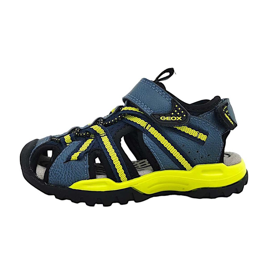 Geox Geox J Borealis B.B J450Rb-014Me/C4B2K Blau C4B2K Avio/Lime