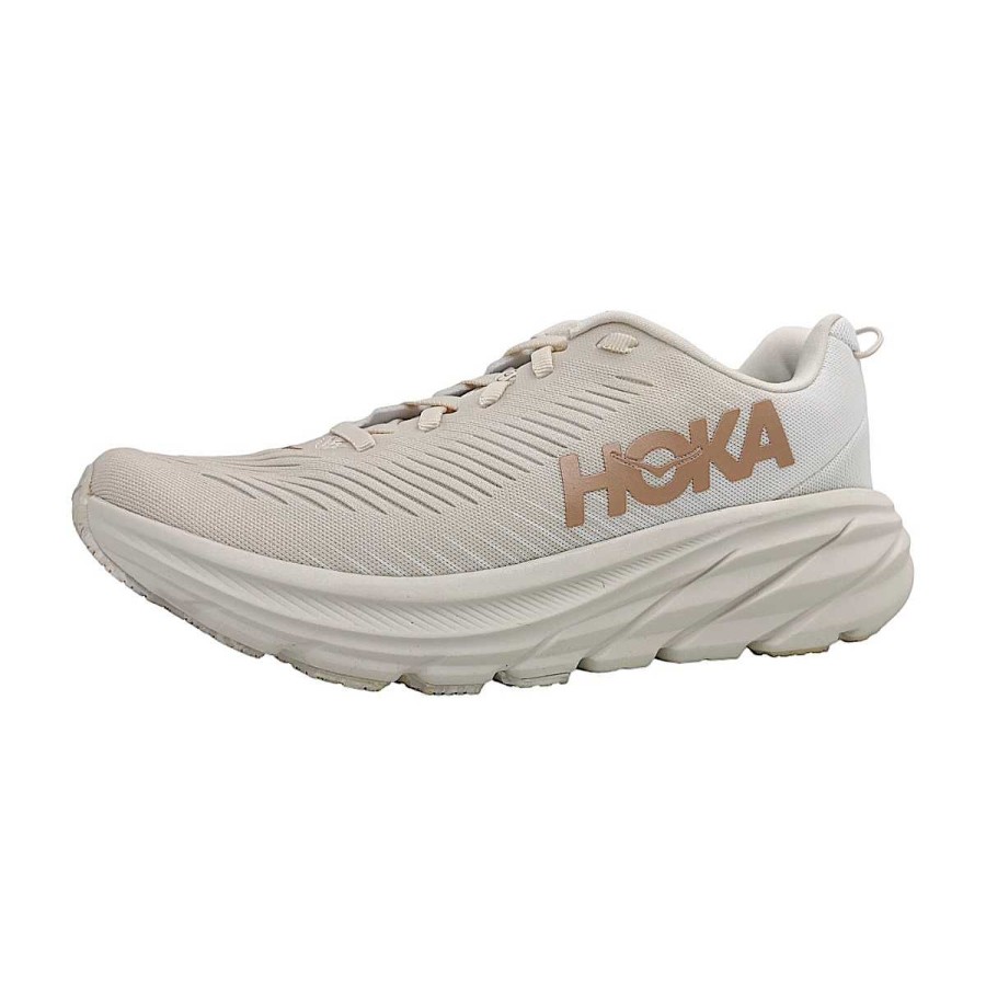 Hoka Hoka W Rincon 3 1119396 Beige Eggnog/ Rose Gold